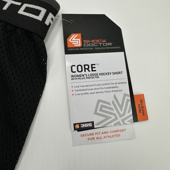 Shock Doctor Core Girls S 20-22" Youth Loose Hockey Shorts Pelvic Protector New - Picture 4 of 13